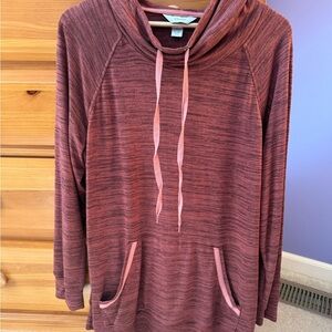 Christopher & Banks Relaxed and Restyled lightweight hoodie.!